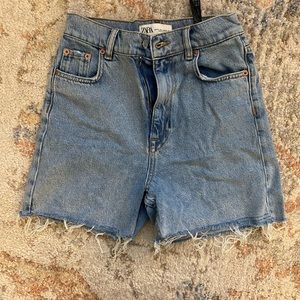 Trendy TikTok Zara Jean Shorts